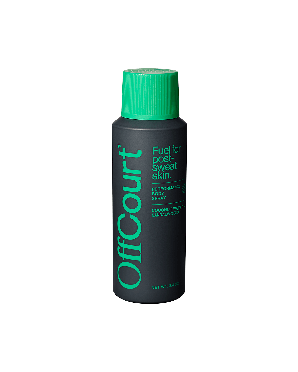 offcourt deodorant spray in coconut water + sandalwood