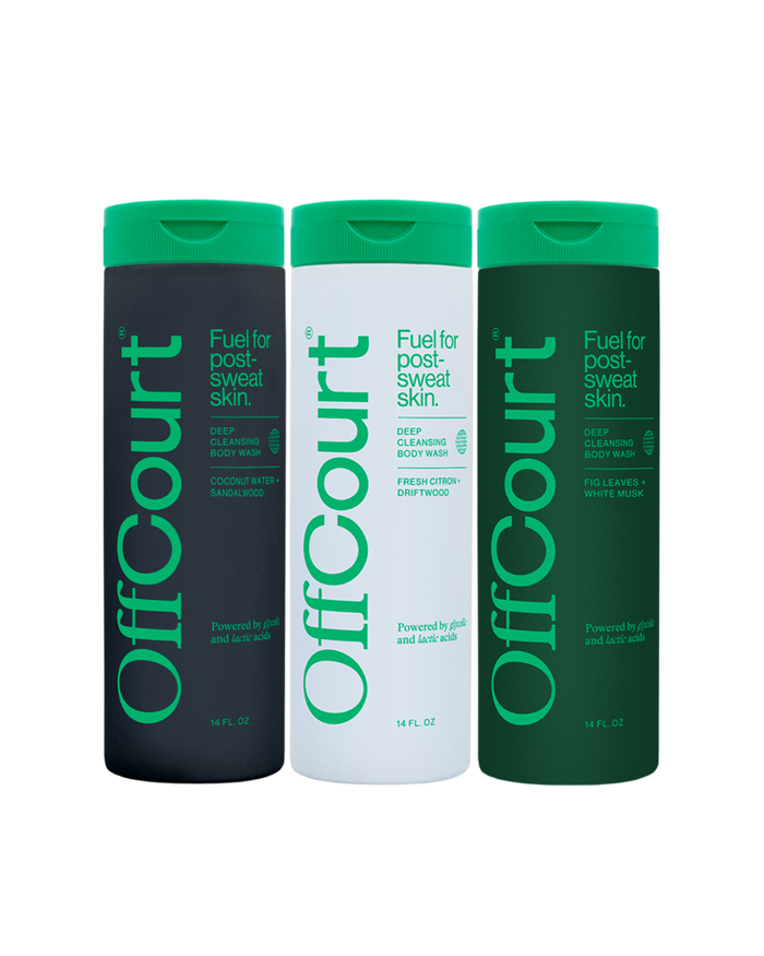 Deep Cleansing Body Wash Trio Pack