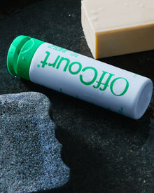 OffCourt body wash in fresh citron + driftwood