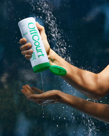 OffCourt body wash in fresh citron + driftwood