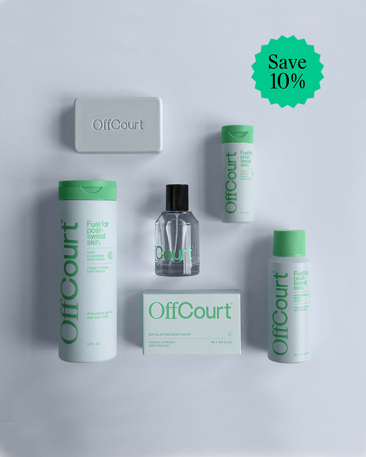 All the way bundle in fresh citron and driftwood