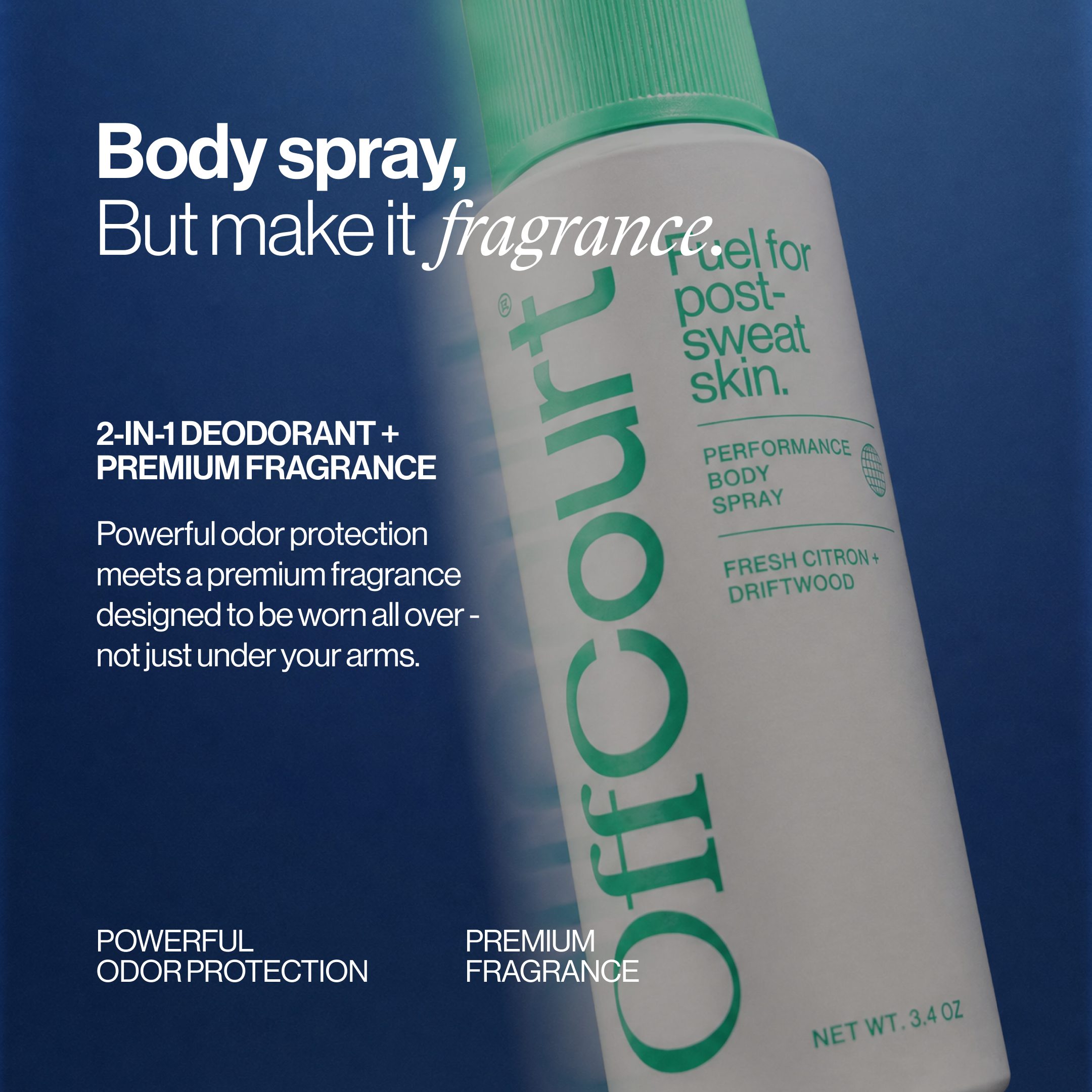Fresh Citron + Driftwood Body Spray