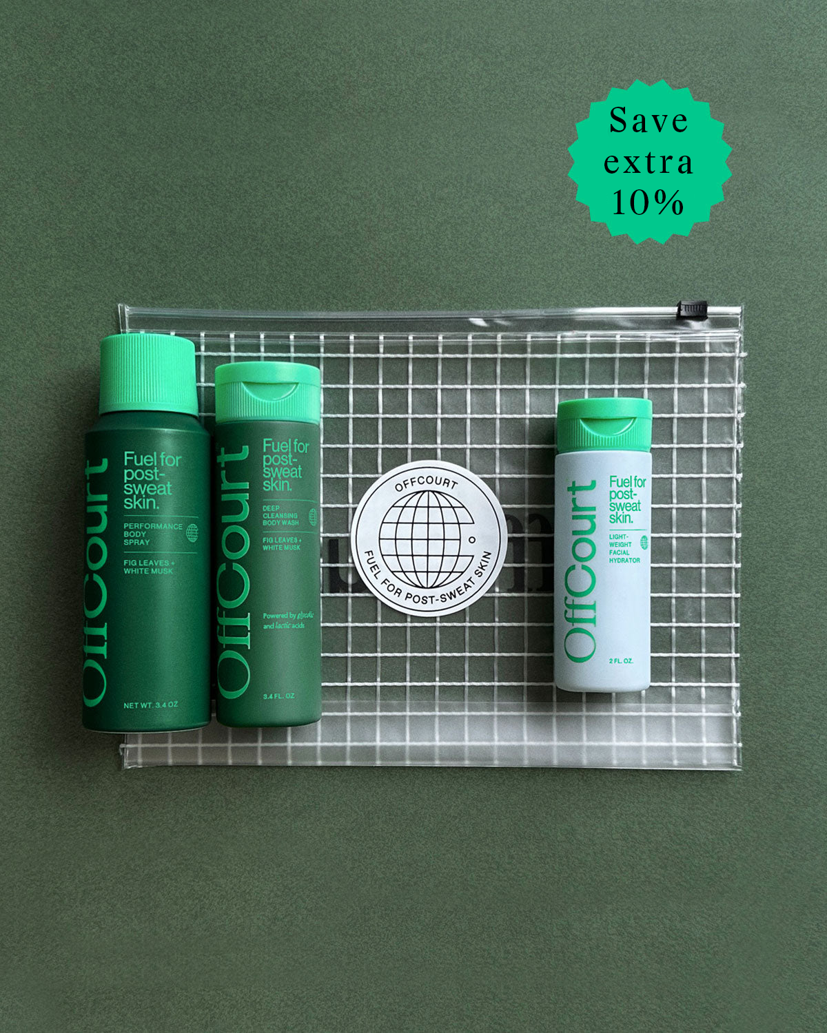 Gym Bag Kit - Fig Leaves + White Musk