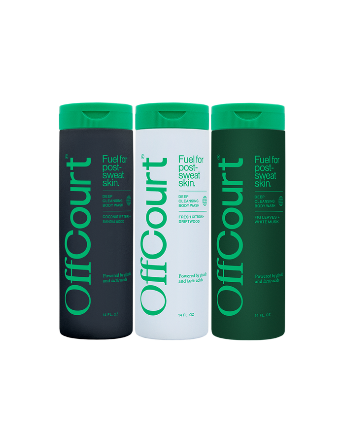 Deep Cleansing Body Wash Trio Pack