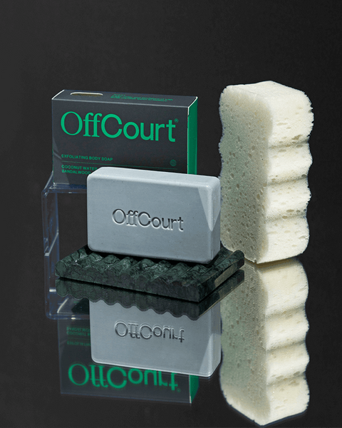 Coconut Water + Sandalwood Exfoliating Body Soap